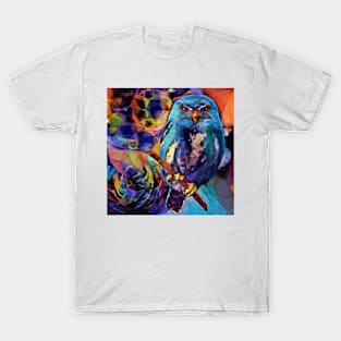 Abstract owl T-Shirt